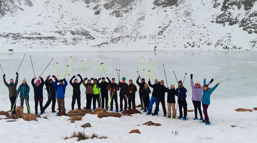 Temporada abierta para las raquetas de nieve en León 2024