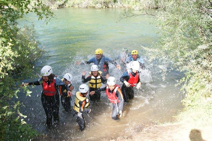 Rafting en el río Esla