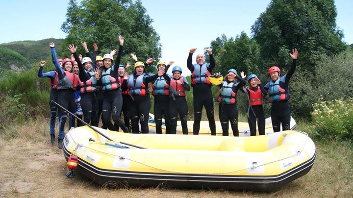 Rafting en el río Porma