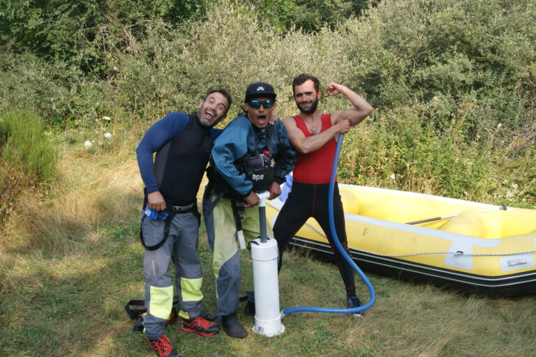 Rafting en León