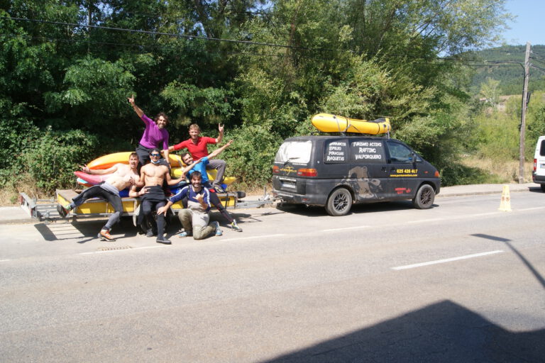 Rafting en León