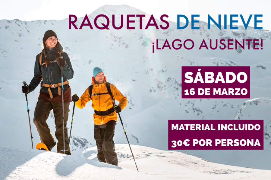 Raquetas al Lago Ausente 16 de Marzo