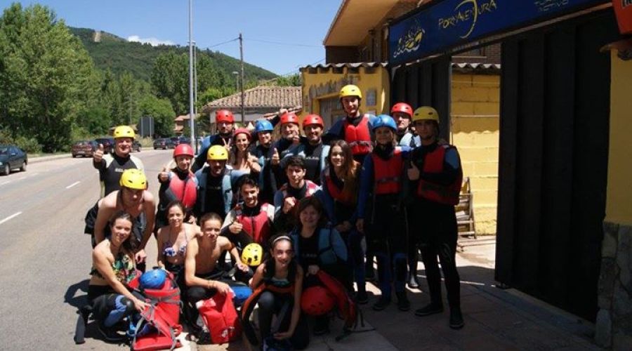 Rafting en el río Porma