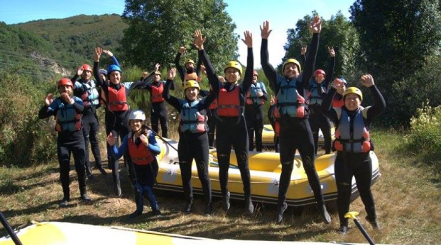 Rafting en el río Porma