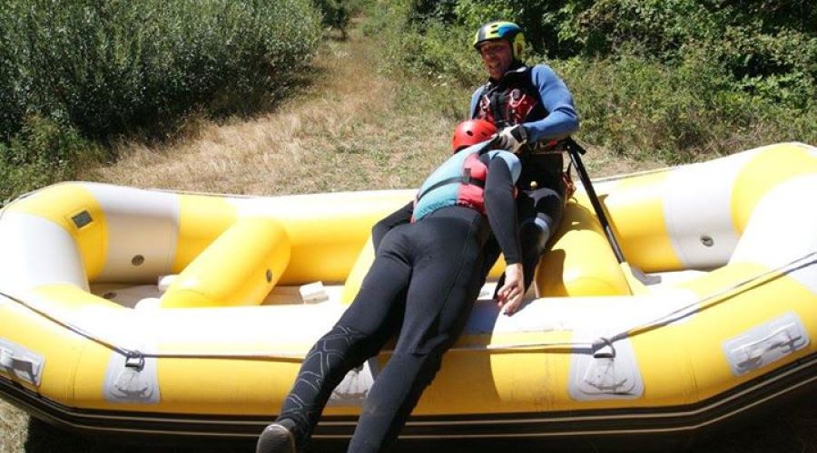 Rafting en el río Porma