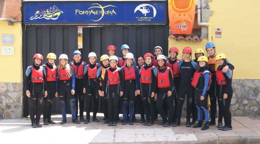 Rafting en el río Porma