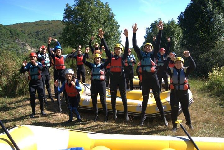 Rafting en el río Porma